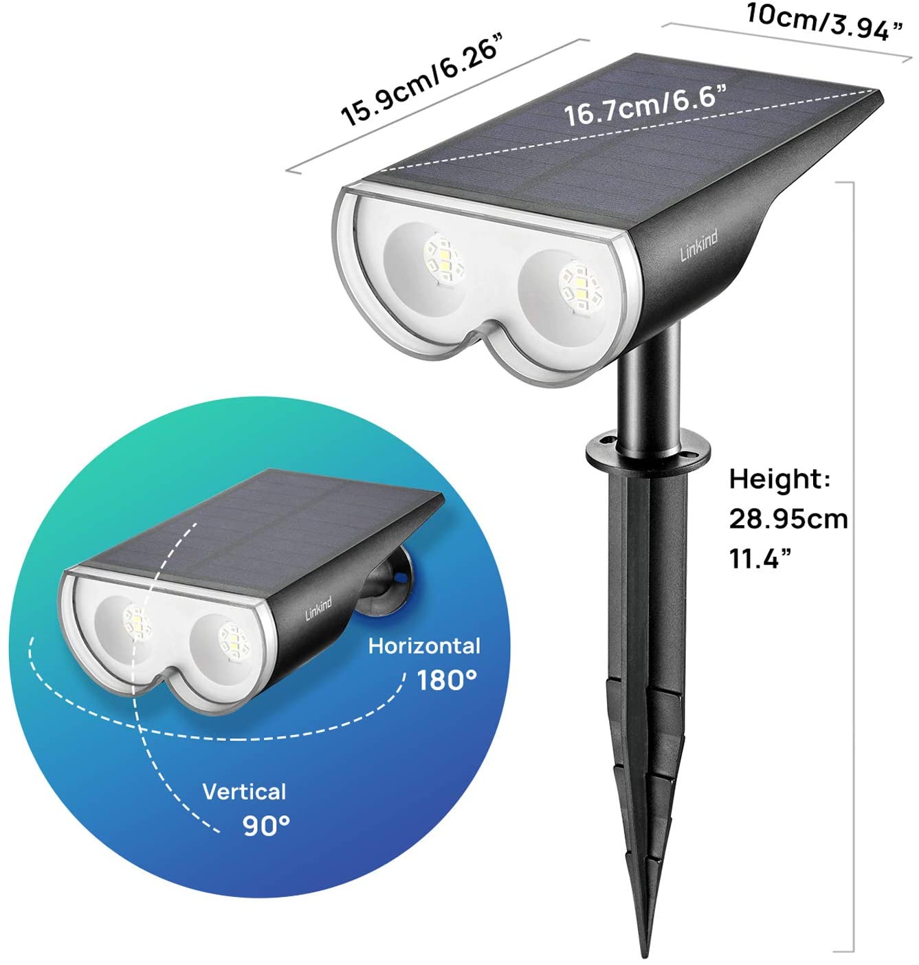 Multi-Color Landscape Spotlight