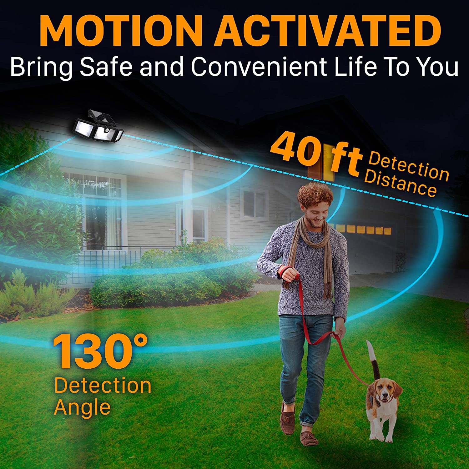 Outdoor Solar Security Lights