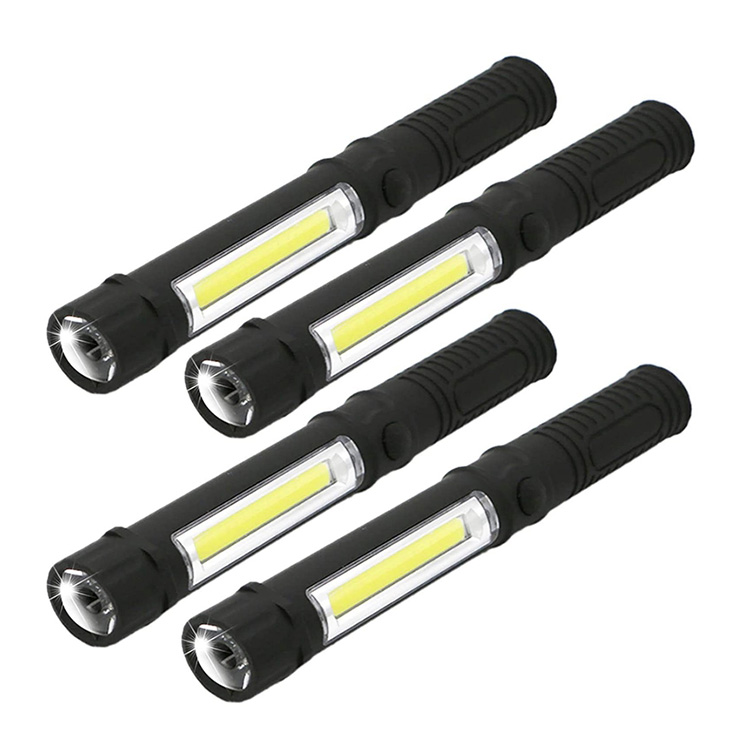 Plastic Pen Light With Side Bar
