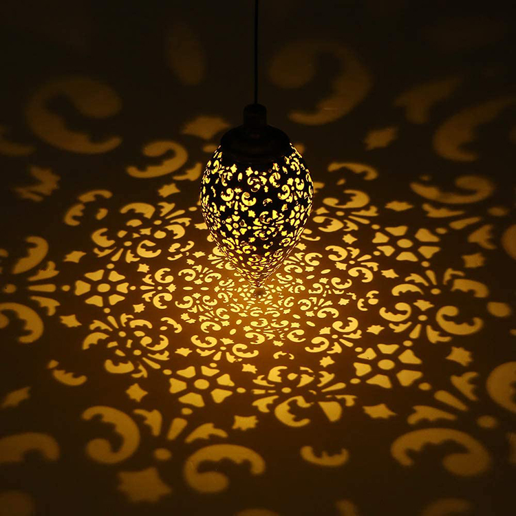 Solar Iron Lantern Lamp company