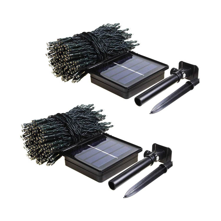 Wire Solar Garden Light With Waem Light