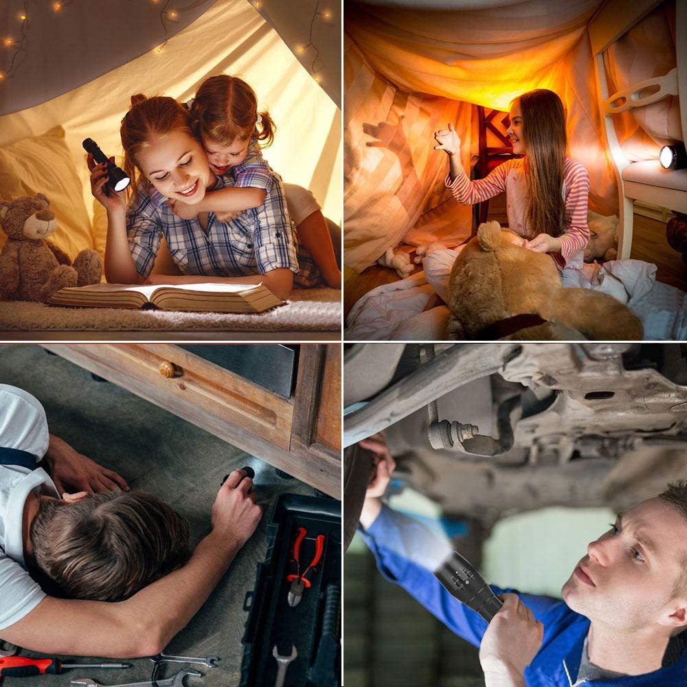 Zoomable Waterproof Flashlight Exportor