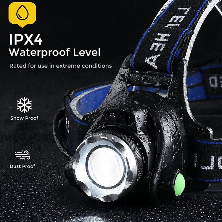 Rechargeable Adjustable Sensor Headlamp Manufacturers