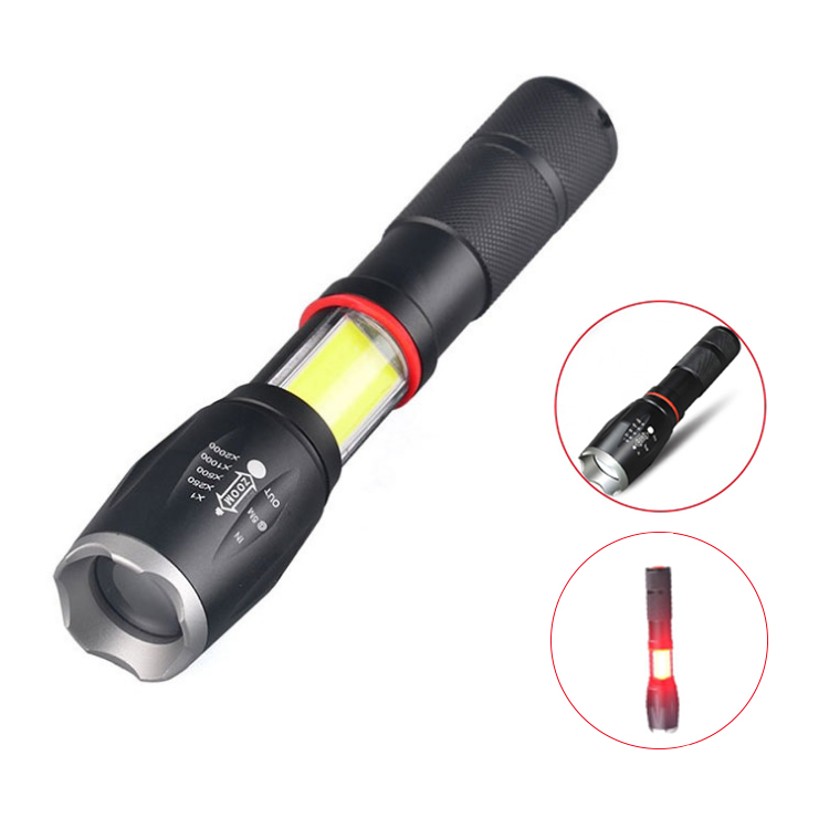 Zoomable COB Flashlight Supplier