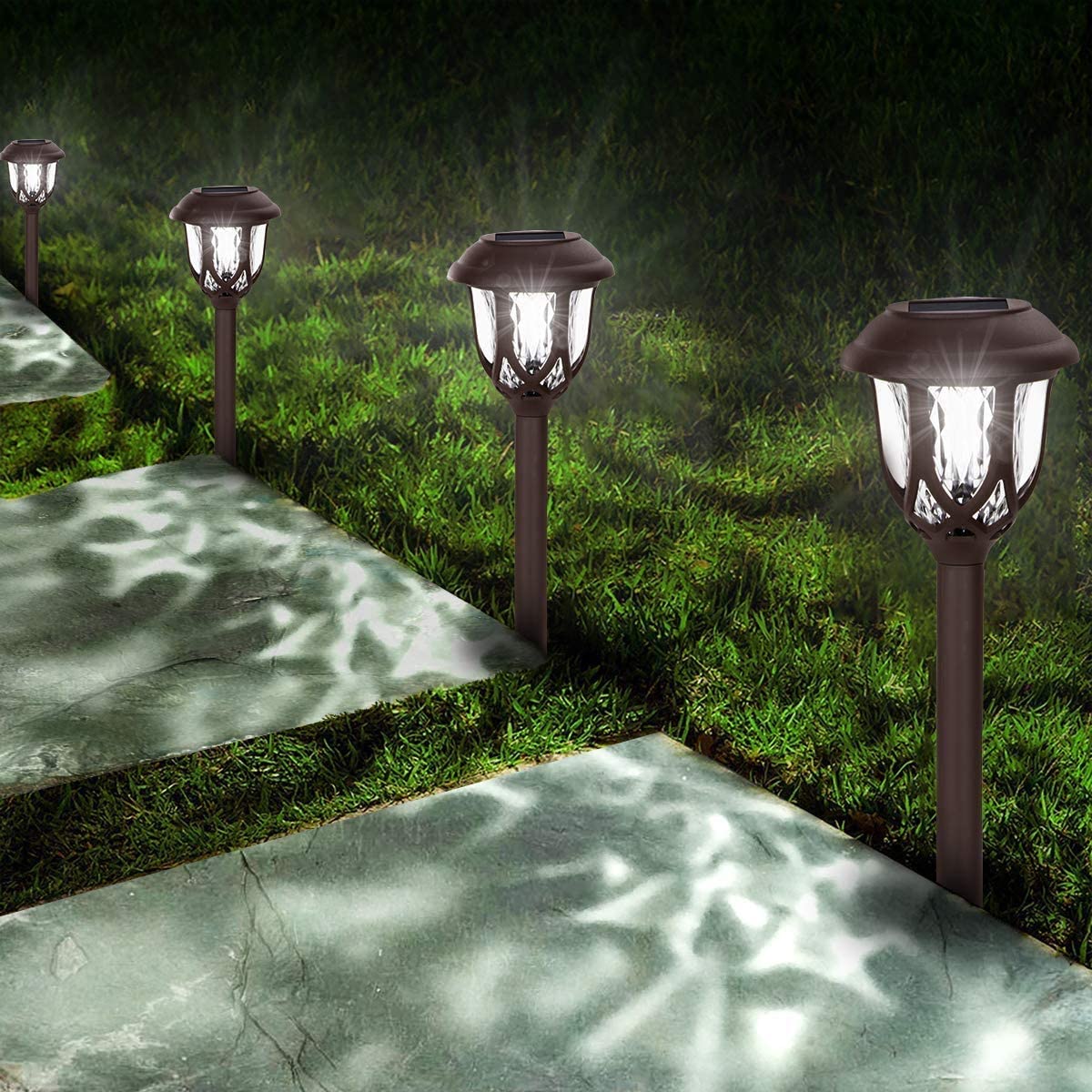 Solar Lawn Spotlights With Different Pattern