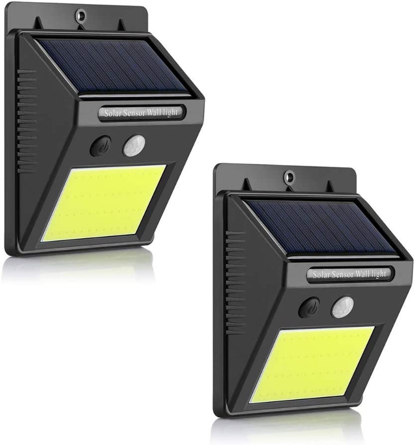 COB Solar Panel Wall Light