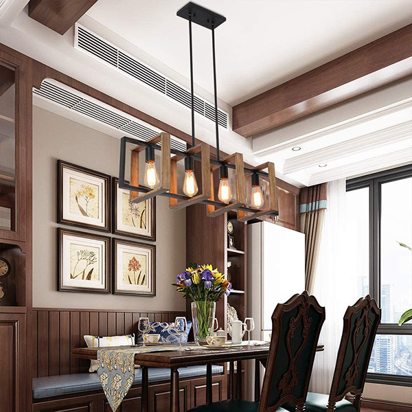 Dining Room Farmhouse Chandelier Led Lighting Supplier