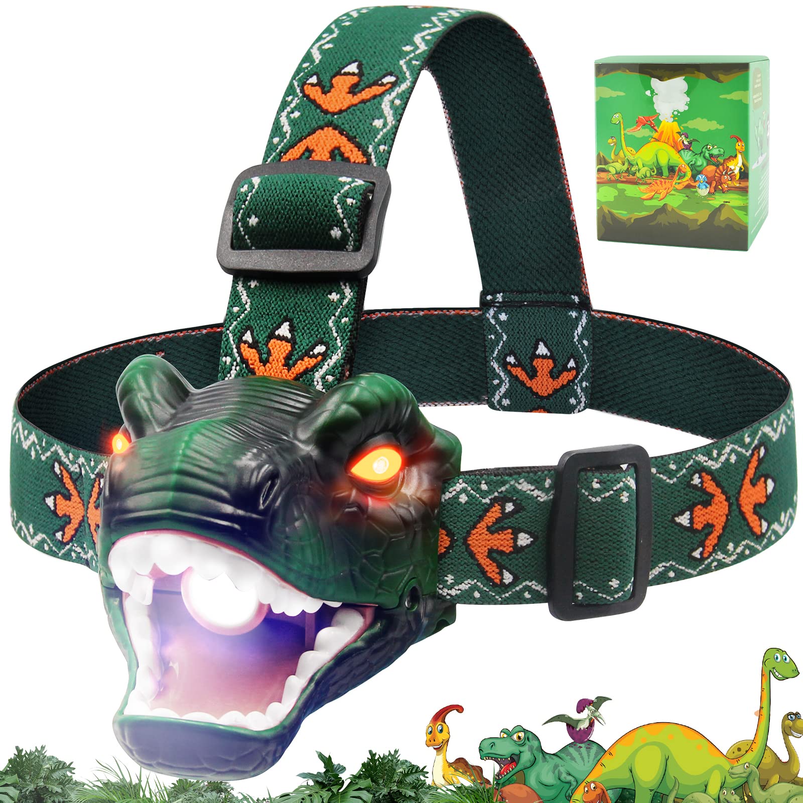 LED Dinosaur Headlamp Wholesaler