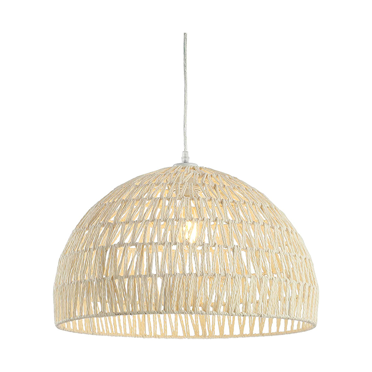 Woven Rattan Lamp