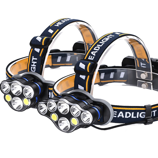 8 LED Rechargeable Headlamp Manufacturer