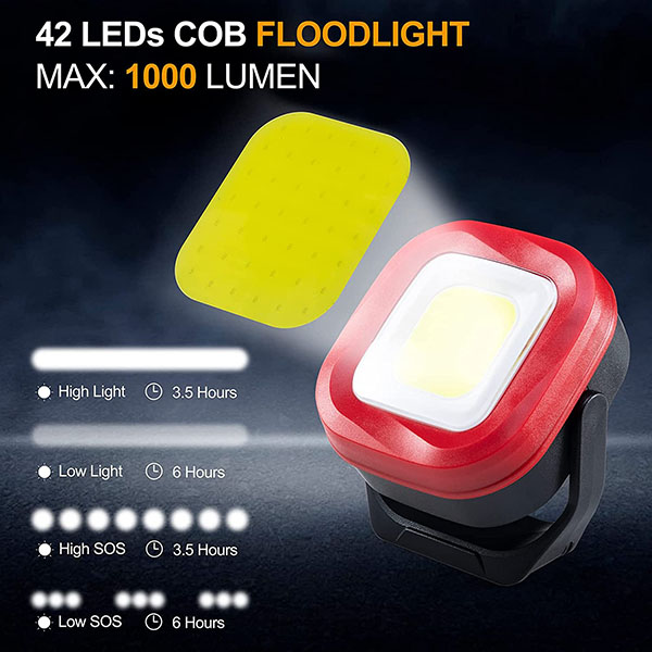 Wholesale Rechargeable COB LED Work Light Supplier