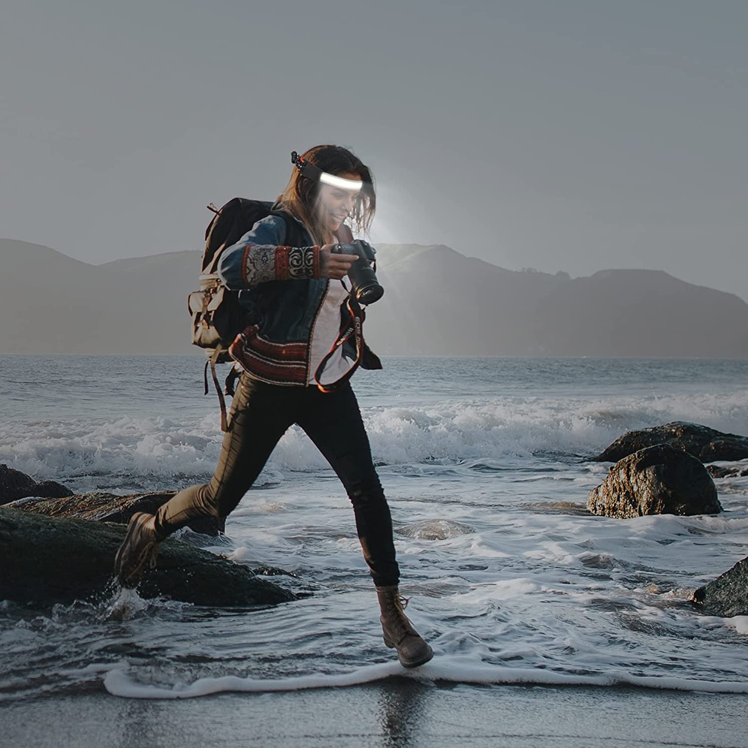 COB Headlamp Flashlight Manufacture