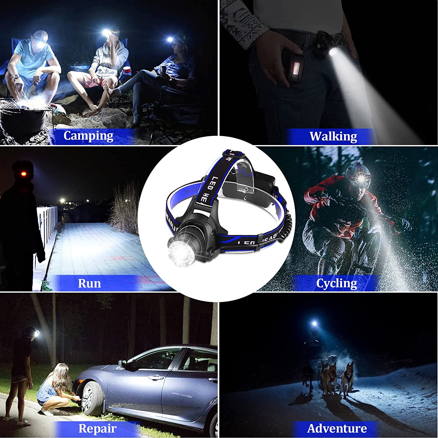 Rechargeable headlamp supplier