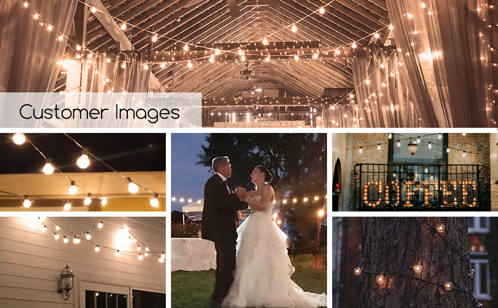 Wholesale Outdoor String Lights Edison Glass Bulbs Suppliers From China