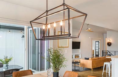 Select a linear format Wholesale Pendant Lighting