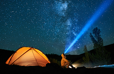 Wholesale Setting up camp Light