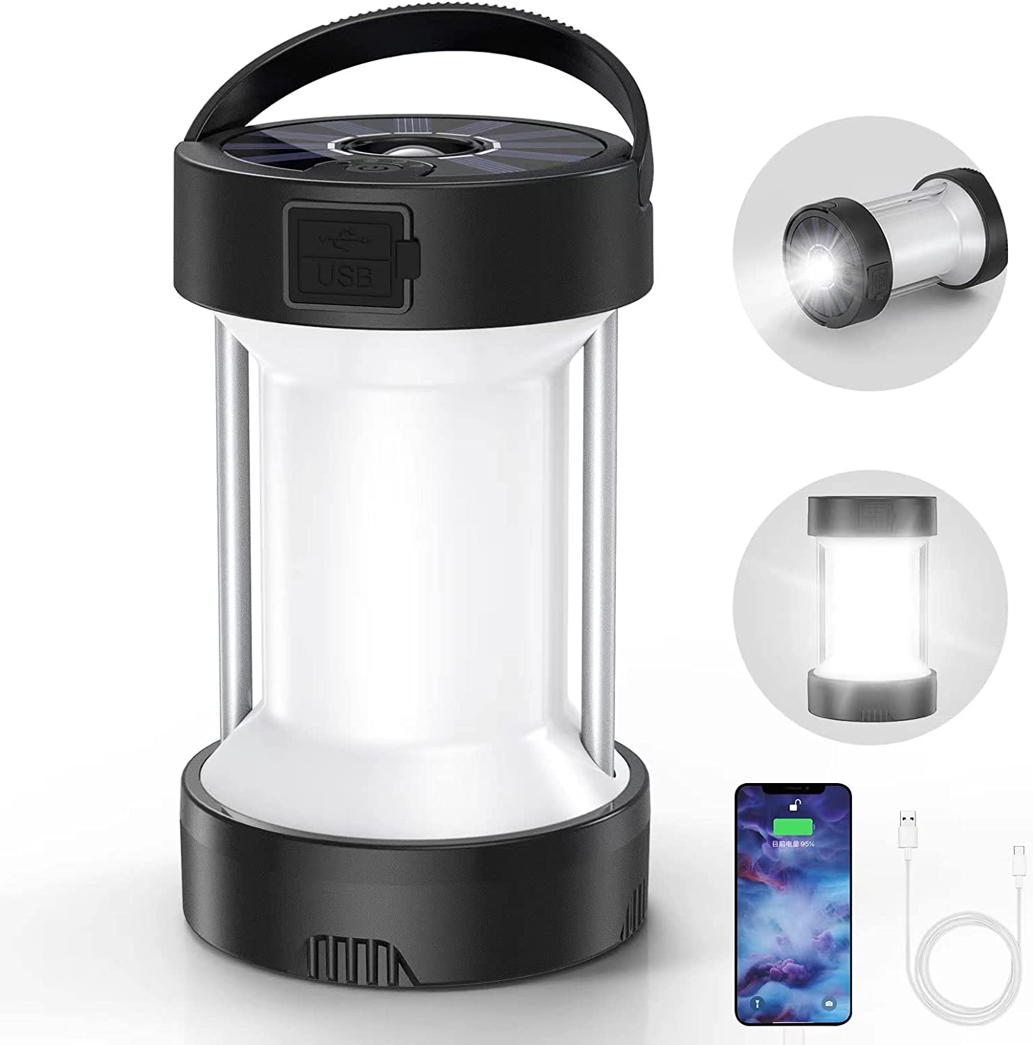 OEM Camping Solar Rechargeable Light Supplier